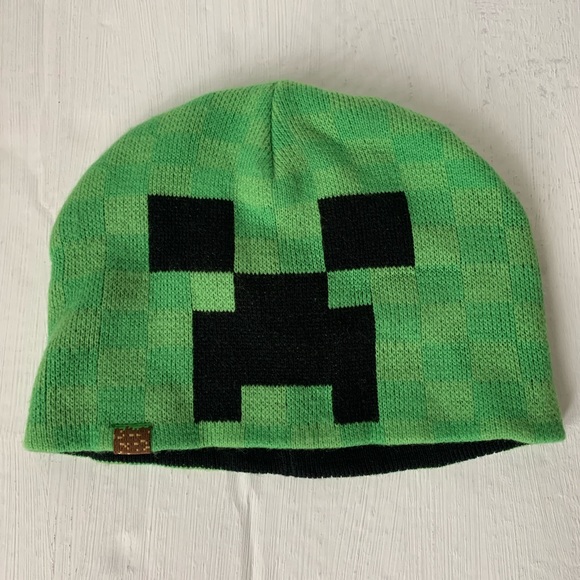 Minecraft Jinx creeper boys warm winter hat - Picture 1 of 5